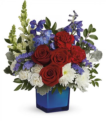 Red White & Blooms Bouquet