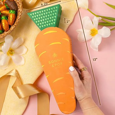 Easter Carrot Treat Tin Gift