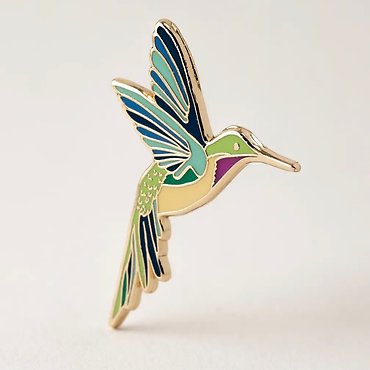 Hummingbird Lapel Pin