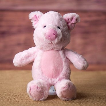 11\" Pink cuddle pig