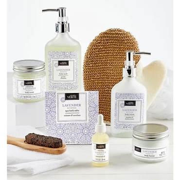 Lavender Spa Gift Basket