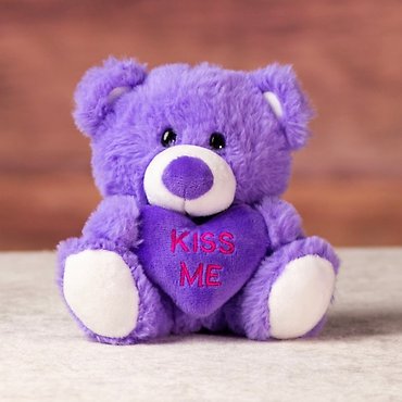 5.5\" Conversation Heart Bear
