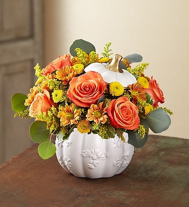 Plentiful White Pumpkin