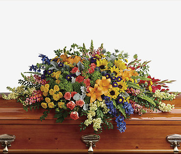 Celebration of Life Casket Spray