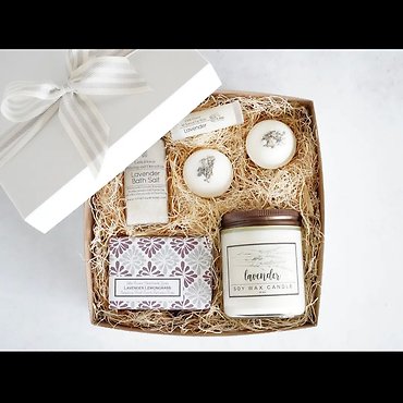 Luxury Lavender Spa Gift Box