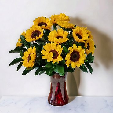 Valentine\'s Sunflowers