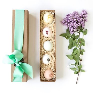 Bath Bombs Gift Set of 5