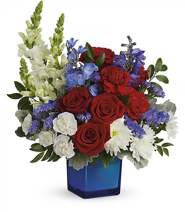 Red White & Blooms Bouquet