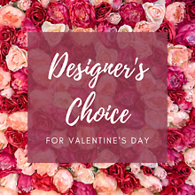 Valentine\'s Designer Choice Vased Arrangement