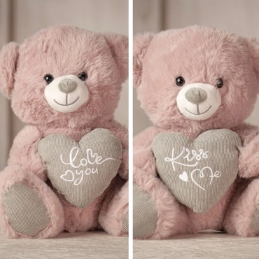 9\" Blushing Valentine Bear