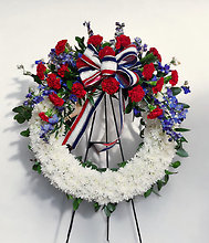 Patriotic Tribute Wreath