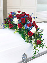 Valiant Spirit Casket Spray