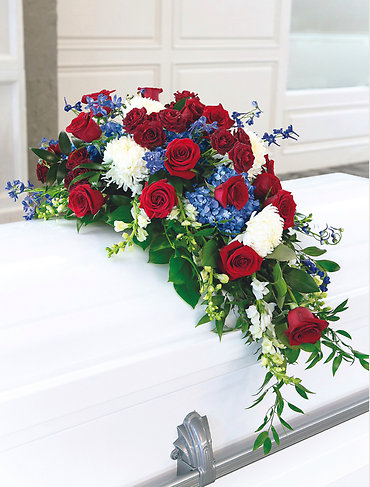 Valiant Spirit Casket Spray