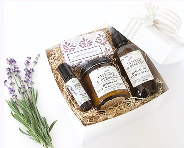 Lavender Bergamot Home and Gift Box