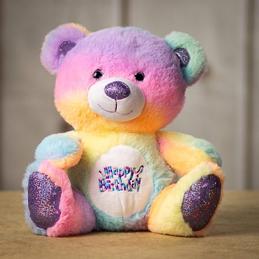 Rainbow Sherbet Birthday Bear