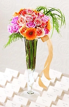 Celebrate with Us Card Table Arrangement