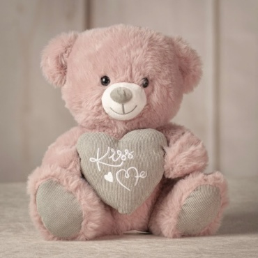 9\" Blushing Valentine Bear