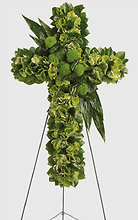 Emerald Serenity Cross