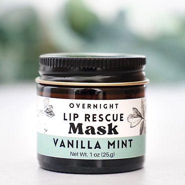 Lip Rescue Overnight Mask 1oz Jar - Vanilla Mint