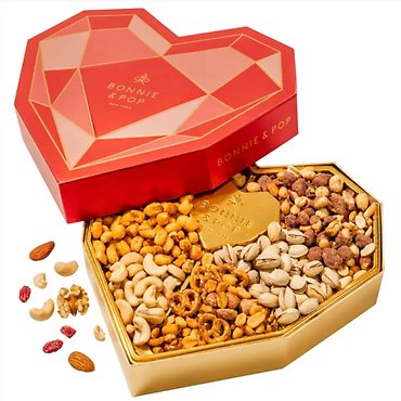 Heart Nuts Assortment Gourmet Box