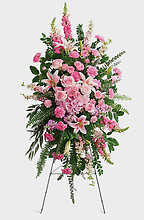 Pink Blossom Standing Spray