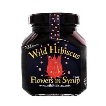 Wild Hibiscus Flowers in Syrup