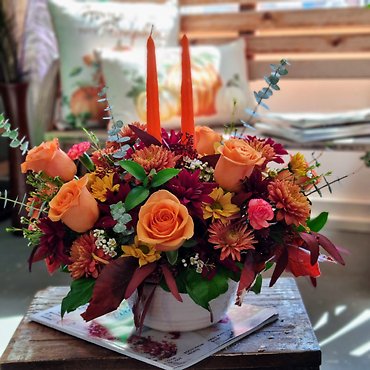 Artisanal Harvest Centerpiece