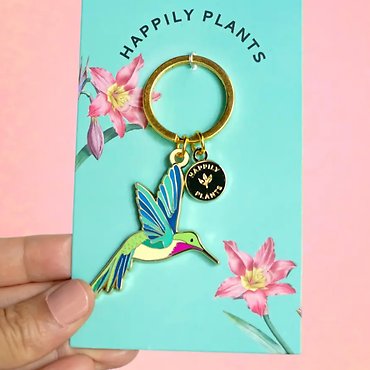 Hummingbird Keychain