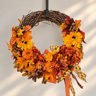 Harvest Glow Silk Wreath