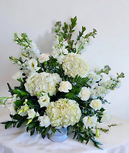 Pure White Remembrance Arrangement