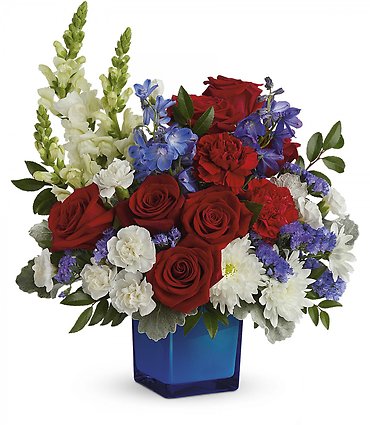 Red White & Blooms Bouquet
