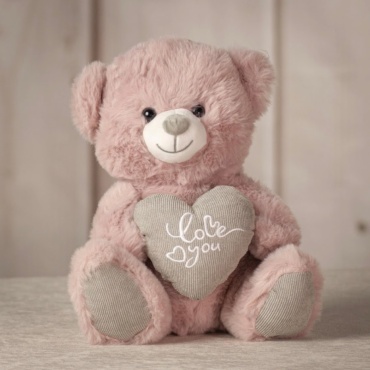 9\" Blushing Valentine Bear