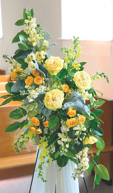 Sunlit Grace Standing Spray