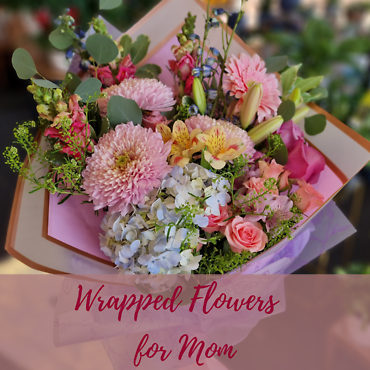 Happy Mother\'s Day Wrapped Bouquet