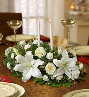 All White Centerpiece
