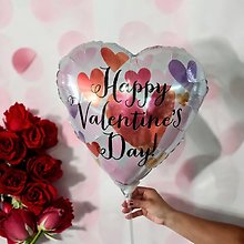 18\" Air-Filled Vday Balloon