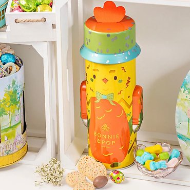 Chick Easter Treats Gift Tin