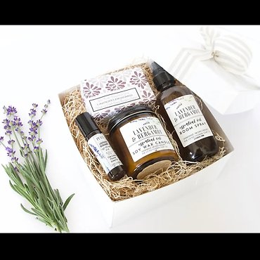 Lavender Bergamot Home and Gift Box