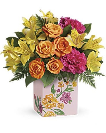 Painted Blossoms Bouquet