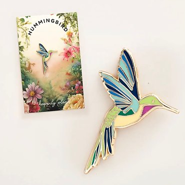 Hummingbird Lapel Pin